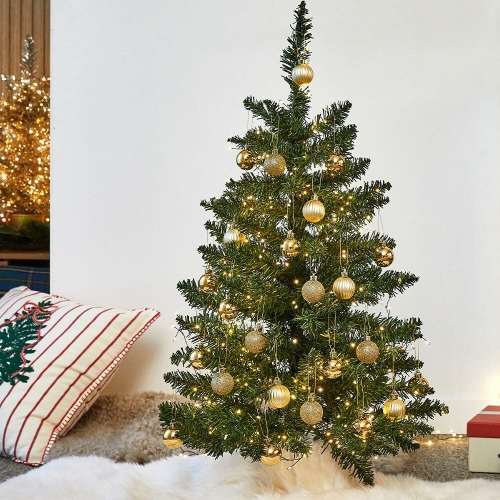 엠에이치앤코 모던하우스 크리스마스 클래식 4cm 24PC 볼세트 골드