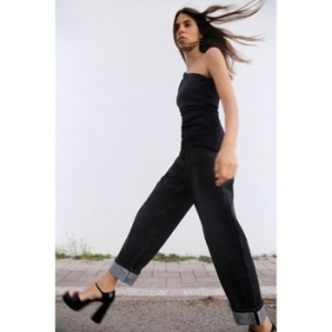 자라 우먼 패턴 이펙트 플랫폼 샌달 샌들 9645814_이미지