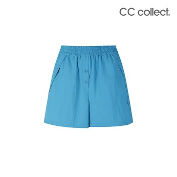 씨씨콜렉트 CC X SURFEA 나일론 밴딩 쇼츠 BL_C242MSA201_이미지