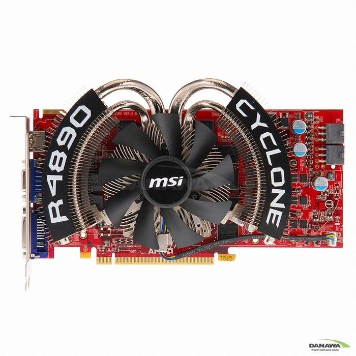 MSI 라데온 HD 4890 R4890-T2D1G O.C 싸이클론 1GB_이미지