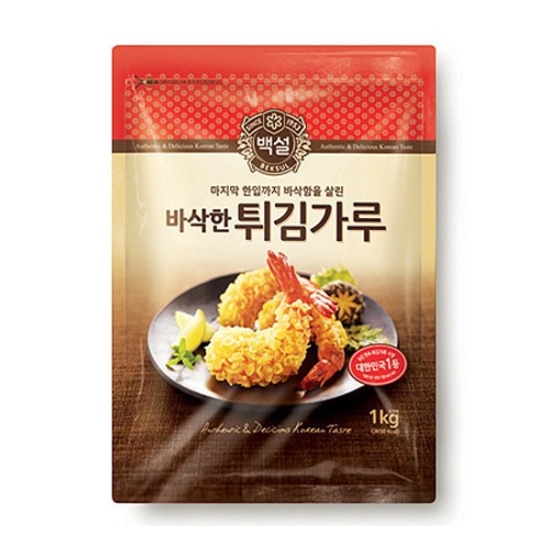 백설 바삭 플러스 튀김가루 1kg (1개)_이미지