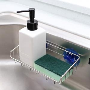 스텐팩토리 주방세제거치대 수세미걸이 싱크대 받침대 홀더