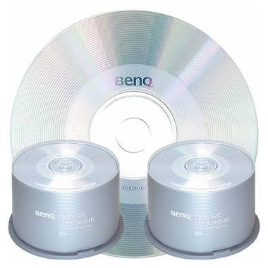 BenQ CD-R 700MB 52x 케익 100장 Platinum_이미지