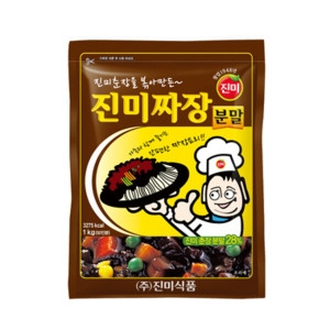 진미 춘장 분말 1kg 짜장분말 짜장소스_이미지