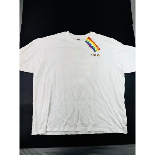 리바이스바디웨어 14579177 프라이드 레인보우 셔츠 릴리스 LGBT Equality 양면 크기 XXL 2XL_이미지