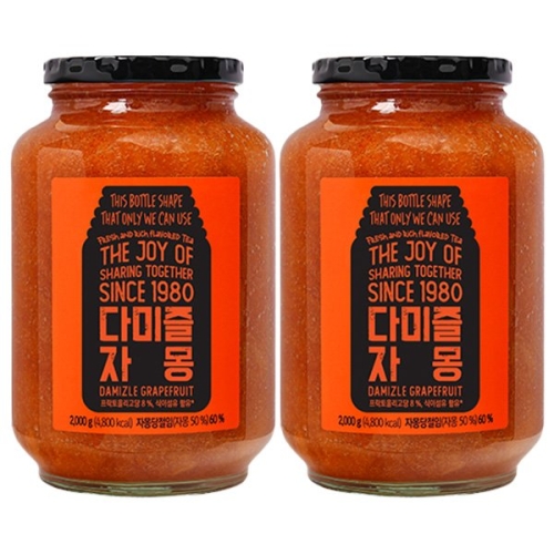 다정 다미즐 자몽 2kg (2개)_이미지