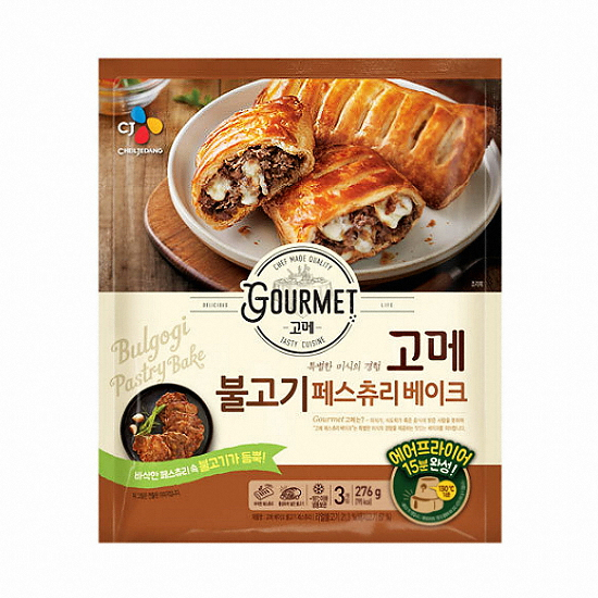 CJ제일제당 고메 불고기 페스츄리베이크 276g (3개)