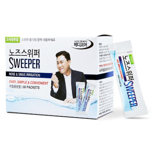 메디코어 노즈스위퍼 ㅤ코세척분말 (120포)_이미지