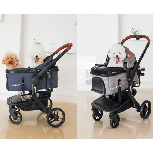 딩동펫  스텔라 유모차 네이비 대형