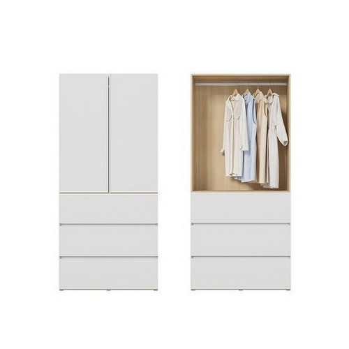 한샘 바이엘 채널 데일리서랍형 옷장 1000_이미지