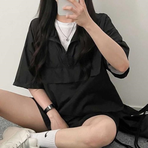 오노마 ONM 여자 러닝 운동 용 헬스 반팔 아노락 바람막이 집업 14389728이미지입니다. 누르면 해당 게시물로 새창이동합니다.