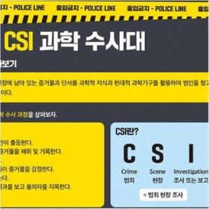 ���̾�ŰƮ CSI ���м���� ������ ���� ģ��Ȯ��