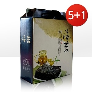 광천김 5+1 검정C세트 설날 추석 명절 김 선물세트