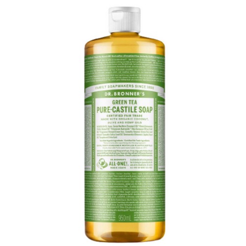 닥터브로너스 그린티 퓨어 캐스틸 솝 950ml (2개)_이미지