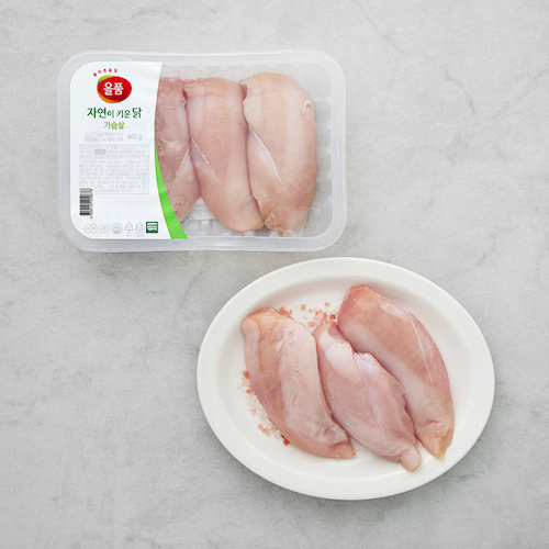 올품 친환경 무항생제 닭가슴살 600g