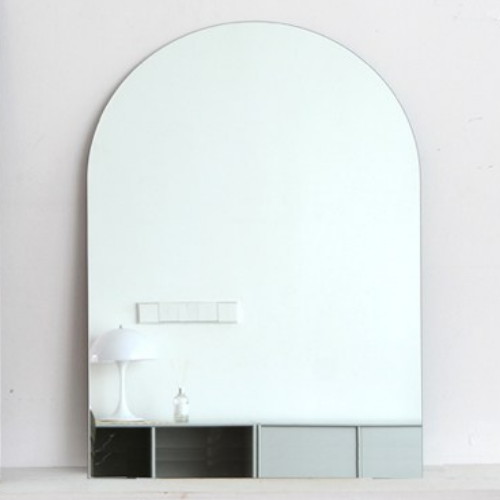 어썸프레임 ㅤ프레임리스 아치형 벽거울_이미지