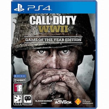 콜 오브 듀티: 월드 워2 GOTY 에디션 한글판 PS4, 패키지디스크