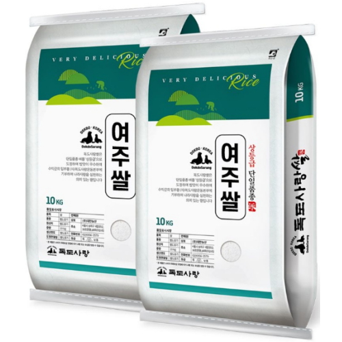 독도사랑 2026 햅쌀 여주쌀 10kg (2개)_이미지