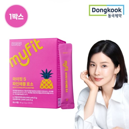 동국제약 마이핏S 파인애플 효소 30포 (1개)