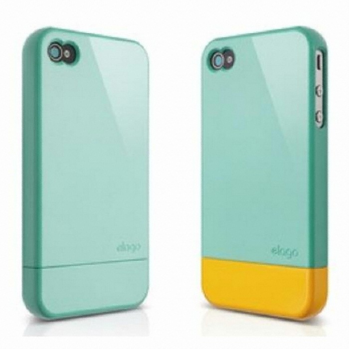 엘라고 elago S4 Glide 유광 CORAL BLUE-Plus패키지 (아이폰4/4S)_이미지