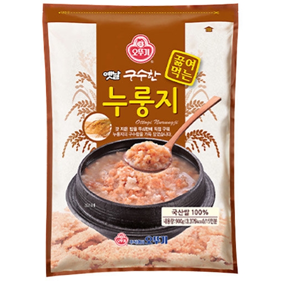오뚜기 옛날 구수한 끓여먹는 누룽지 900g (12개)_이미지