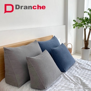 중형 삼각 등받이 쿠션 허리쿠션 등쿠션 베개