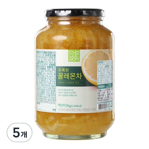 꿀레몬차 2kg 1개입 5개