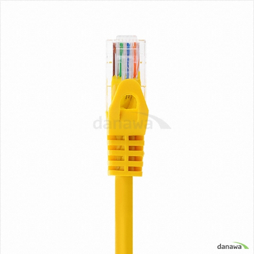 대원TMT CAT.5E UTP 랜케이블 노랑 (DW-UTP5EY, 15m)_이미지