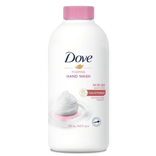 도브 포밍 핸드워시 피치 앤드 릴리 리필 430ml (10개)_이미지