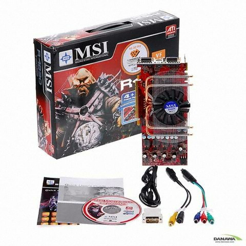MSI �󵥿� HD 4830 OC 512MB VF1050