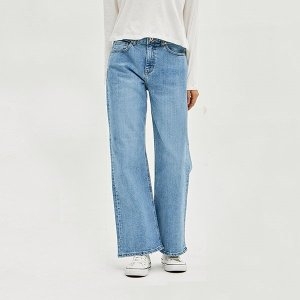 잠뱅이 여성 스판 바이오스톤 워싱 데님_AM1DTG181-MB_이미지