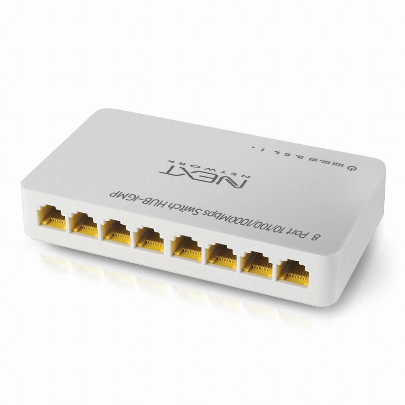 이지넷유비쿼터스 넥스트 NEXT-6008GH IGMP 스위치허브_이미지