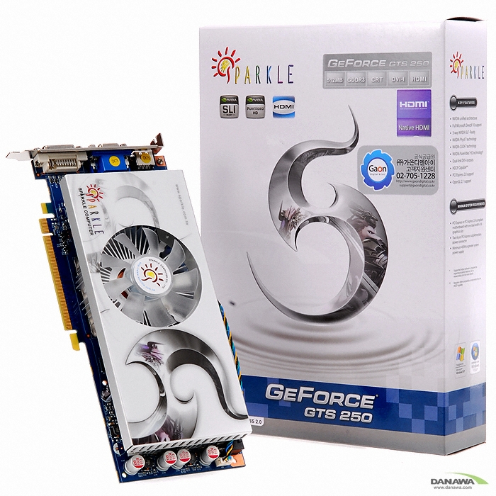 SPARKLE 지포스 GTS250 MasterPiece HDMI 512MB 가온_이미지