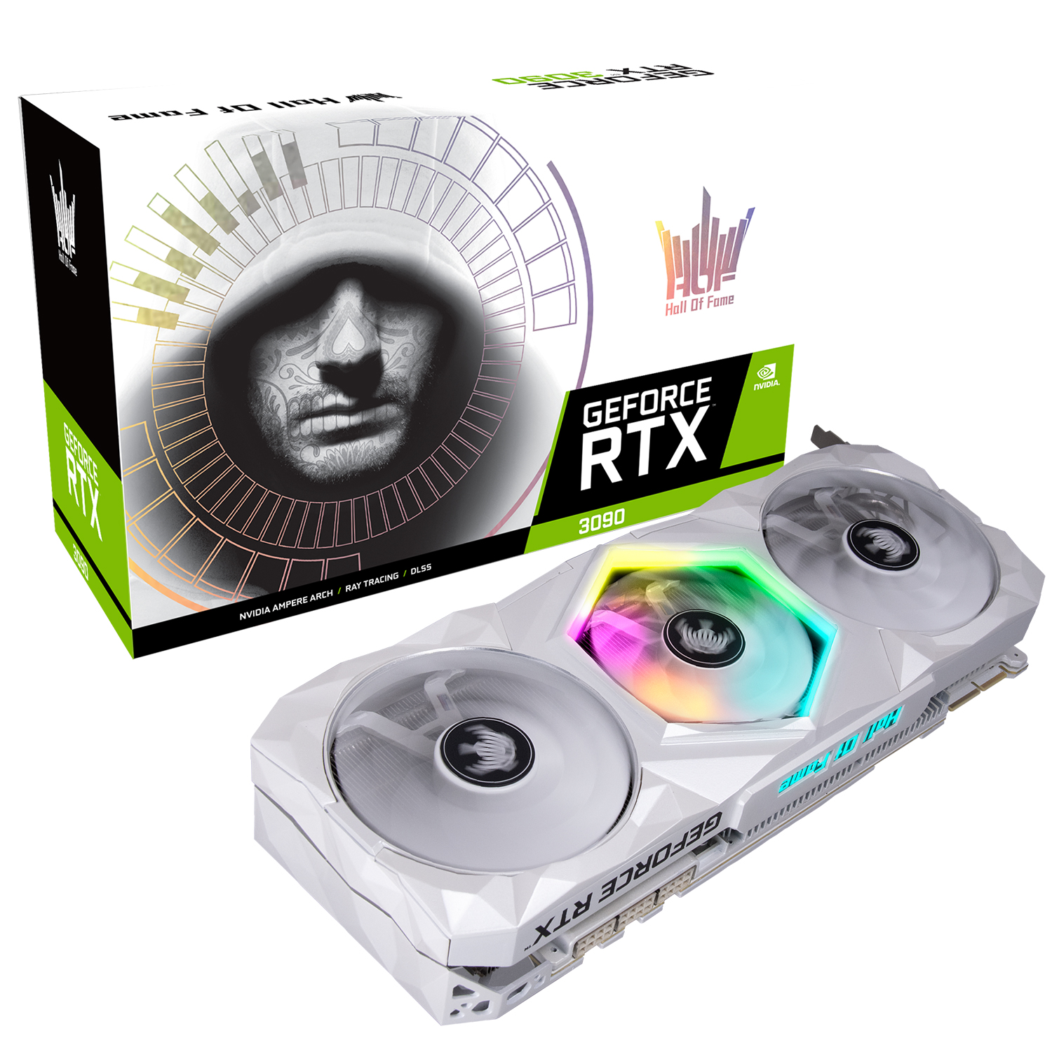 ������ GALAX ������ RTX 3090 Hall Of Fame D6X 24GB
