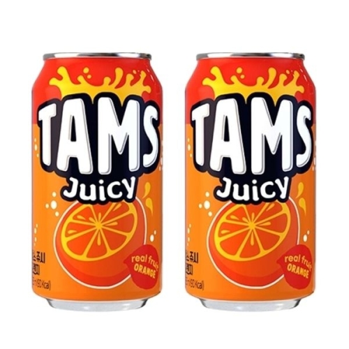 롯데칠성음료 탐스 쥬시 오렌지 355ml (20개)_이미지