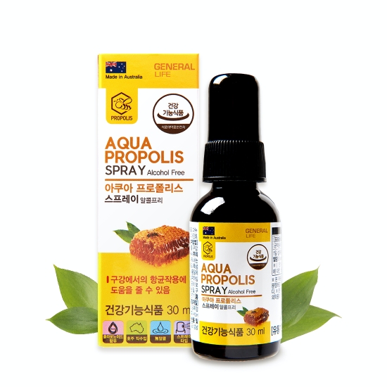 제너럴라이프 아쿠아 프로폴리스 스프레이 30ml (4개)_이미지