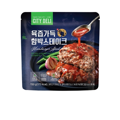 SPC삼립 시티델리 육즙가득 함박스테이크 150g (1개)_이미지