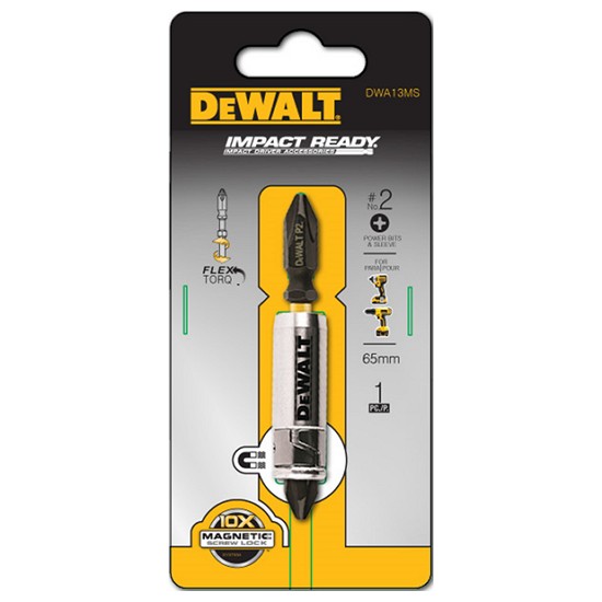 디월트 양날 토션비트 + 자화기 세트 DWA13MS_이미지