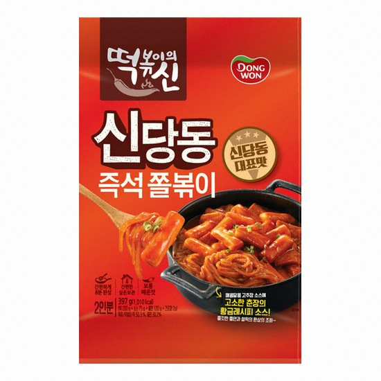 동원F&B 떡볶이의신 신당동 즉석쫄볶이 397g (5개)_이미지