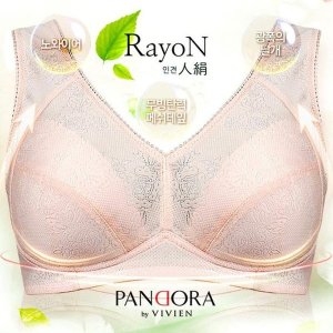 비비안 안 쿨 인견 노와이어 풀컵 홑겹 브라 br7089_이미지