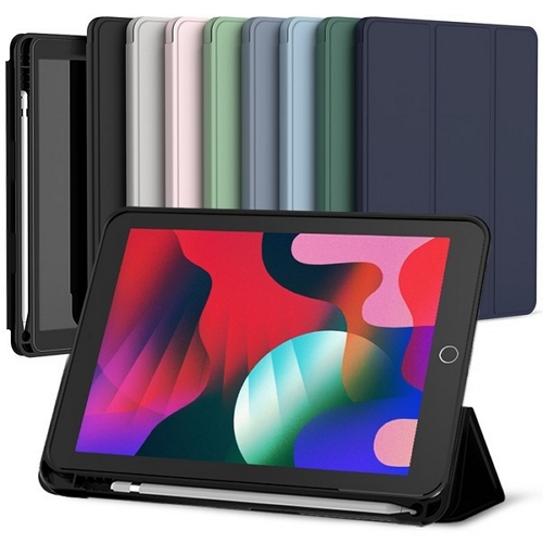 신지모루 iPad 10세대 신지폴리오 애플펜슬 수납 스마트커버 케이스_이미지