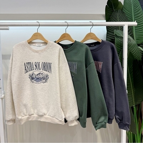 에잇컨셉 긴팔 기모 폴 맨투맨 C26A7FTS024BC0_이미지