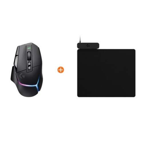 로지텍 G502 X PLUS + POWERPLAY 2
