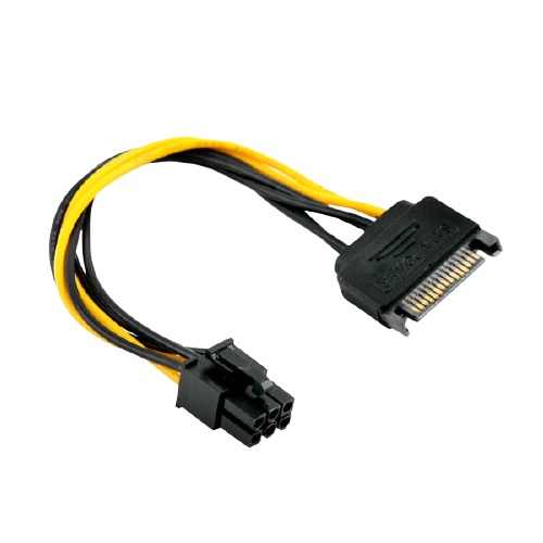 ITA352 SATA to VGA 6핀 전원 변환 케이블