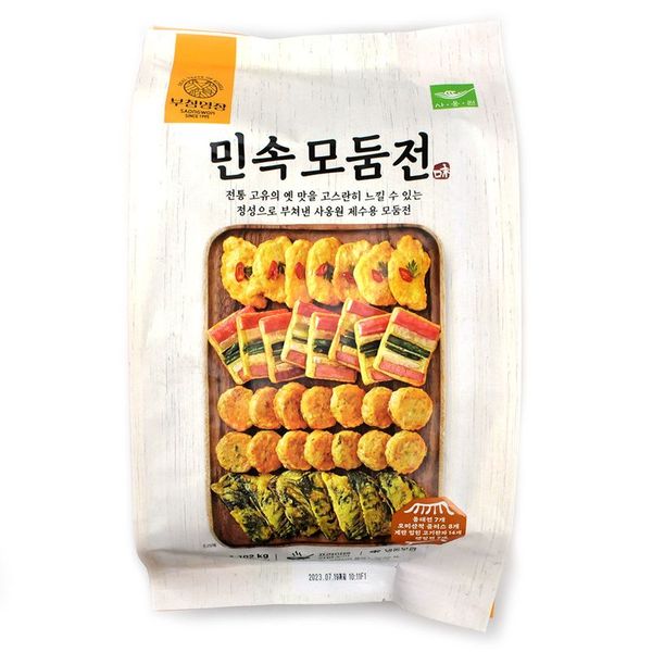 부침명장 사옹원 민속 모둠전 1.102kg[1개]
