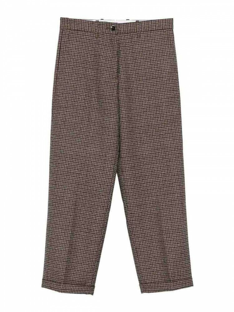 ���� IN THE MORNING Montana Trousers With üũ Pattern 9FW25MNT02T10 T