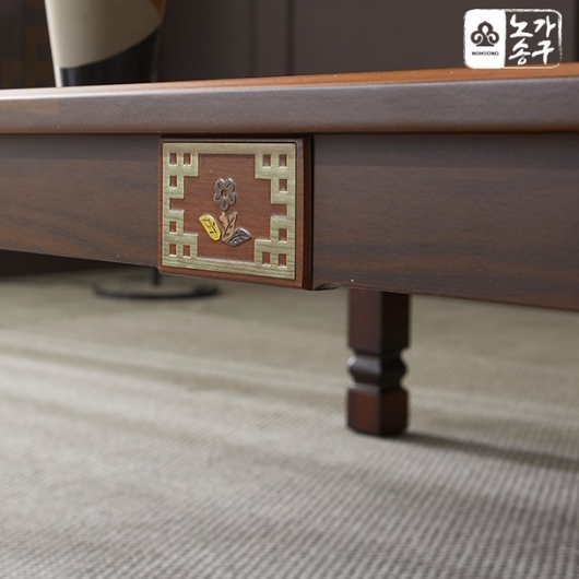 노송가구 금화 목상감 정사각 교자상 (80x80cm)_이미지