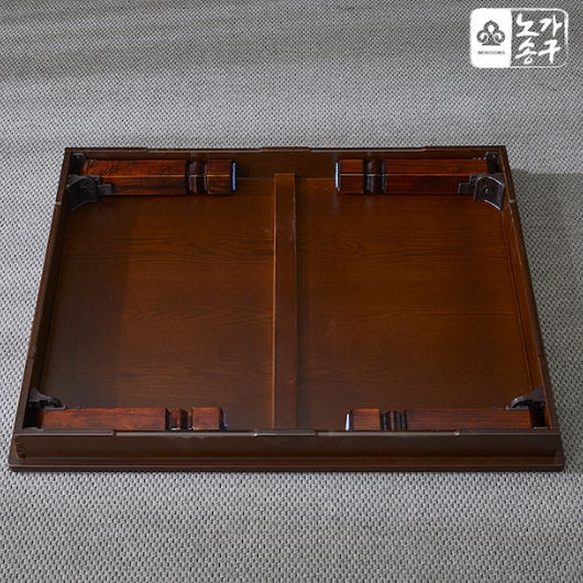 노송가구 금화 목상감 정사각 교자상 (80x80cm)_이미지