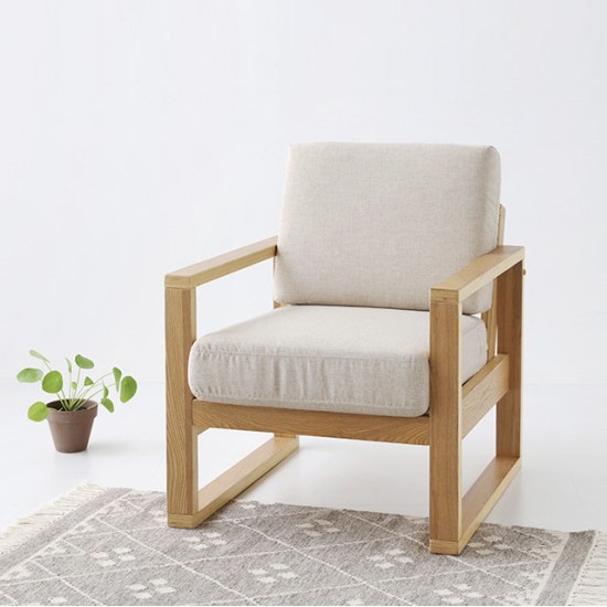 마켓비 ETAN 패브릭 소파 1인용