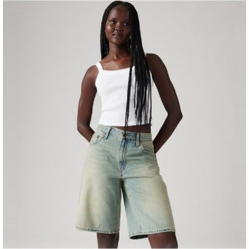 리바이스바디웨어 NC 구로점 여성 배기 대드 쇼츠 5부 청바지 000MJ-0002_이미지